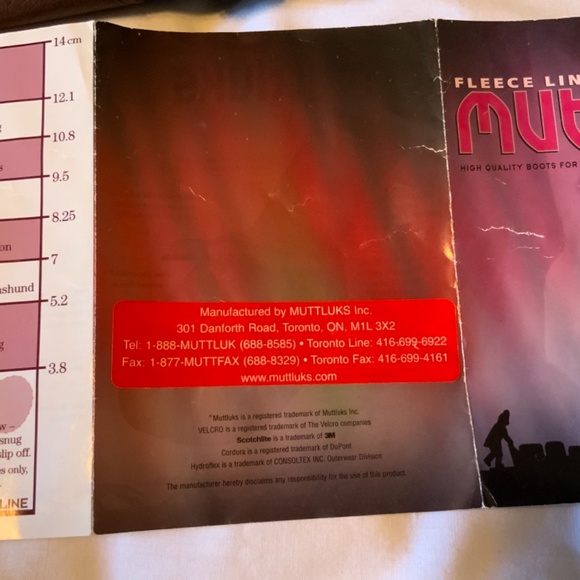 Muttluks Fleece Lined Dog Boots (XXX-Lg) - Picture 5 of 16